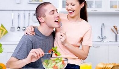 Comida para aumentar el poder de los hombres